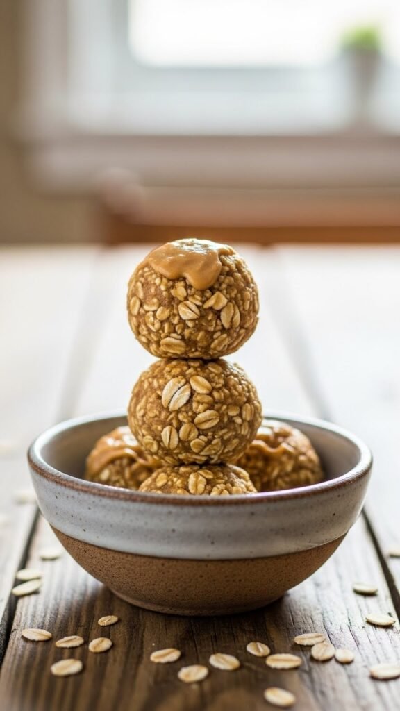Peanut Butter Oat Energy Balls