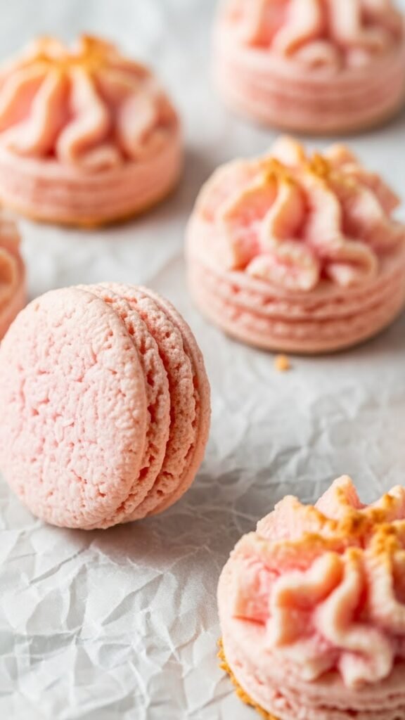 Pink Coconut Macaroons