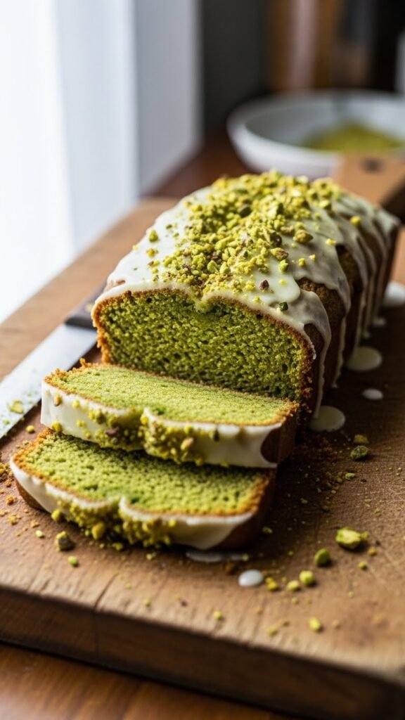 Pistachio Loaf Cake