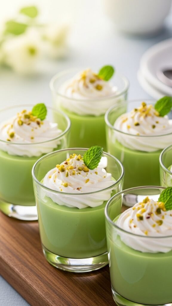 Pistachio Pudding Cups