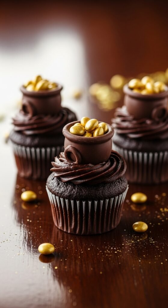 Pot of Gold Cupcakes