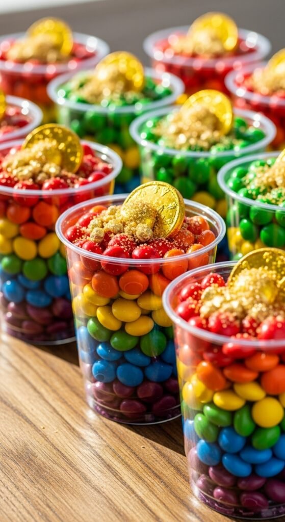 Rainbow Candy Cups