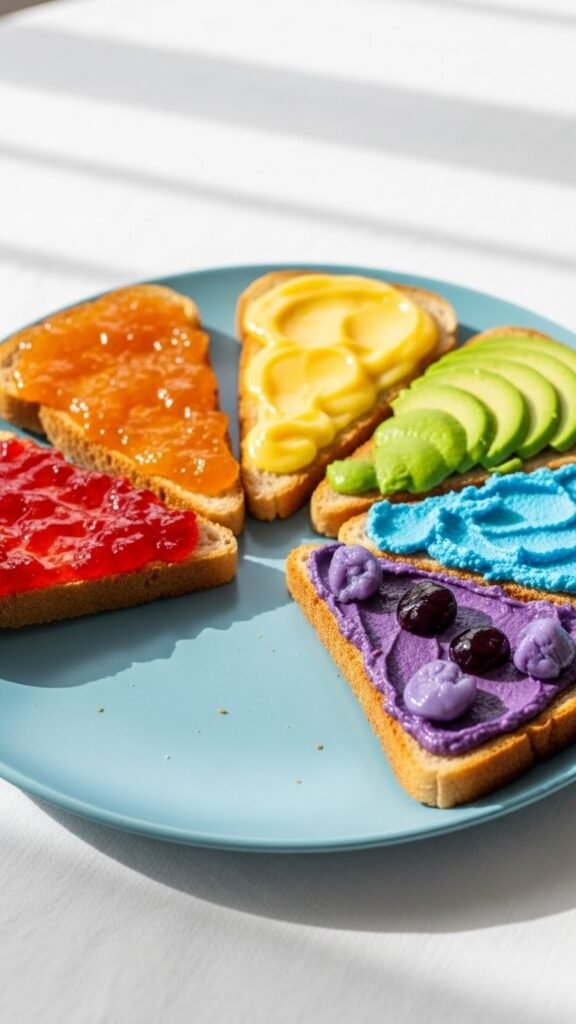 Rainbow Toast