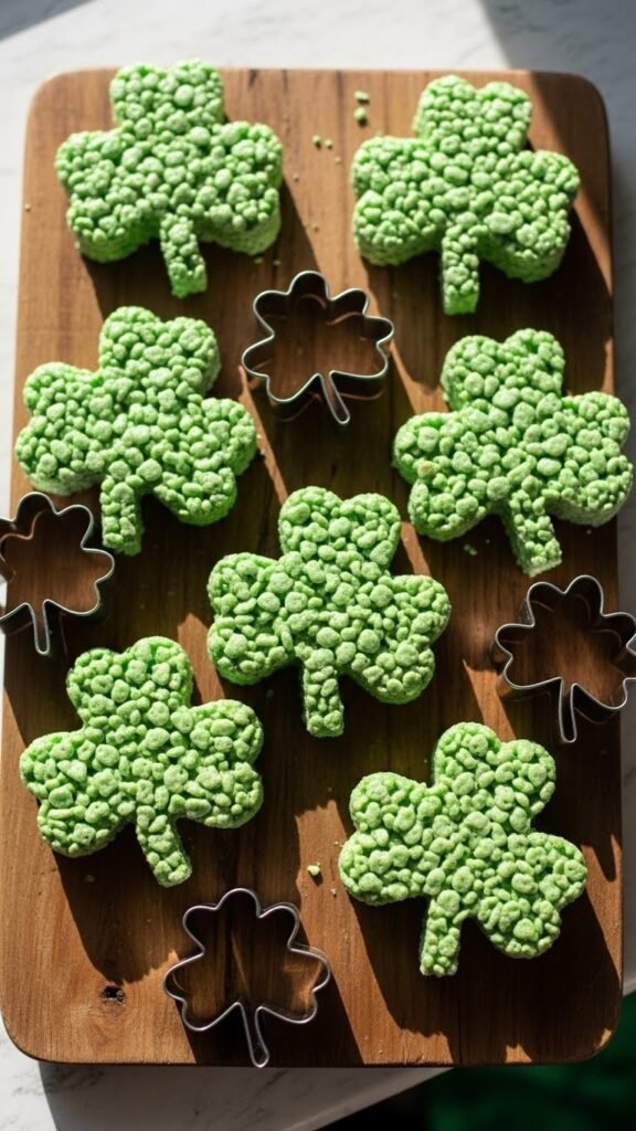 Shamrock Cutout Treats