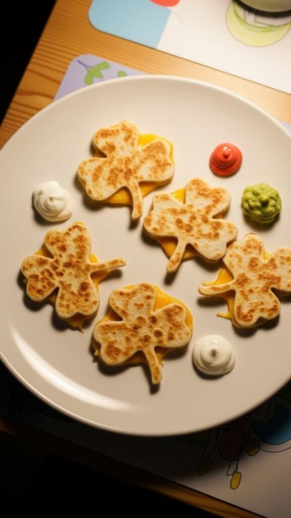 Shamrock Quesadillas