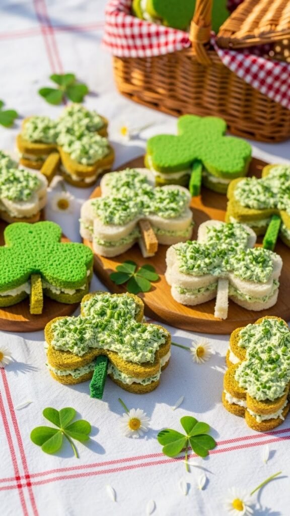 Shamrock Sandwiches
