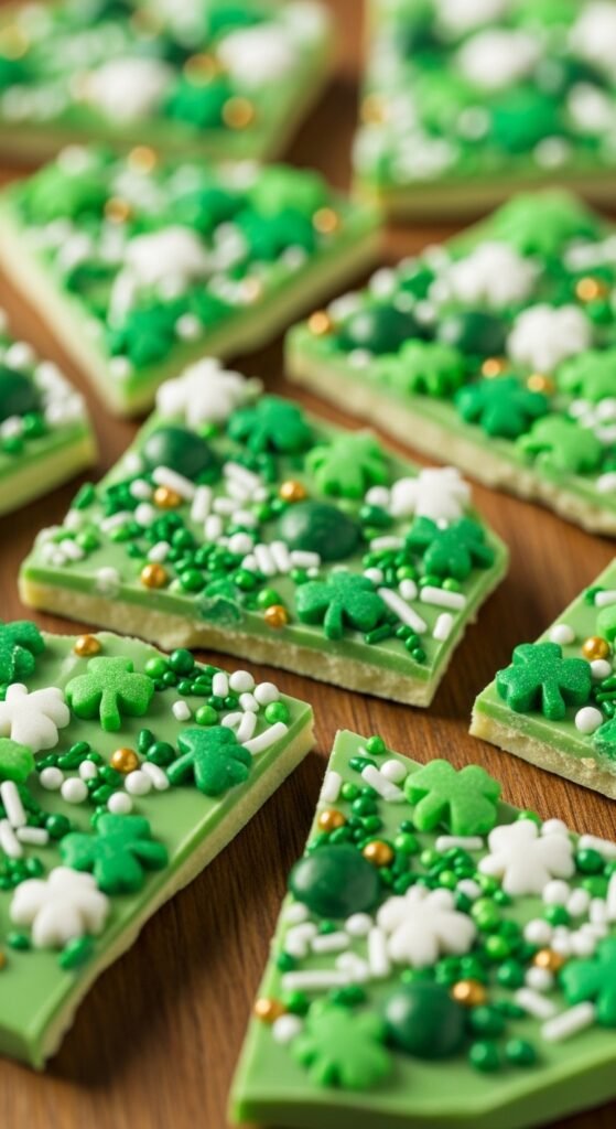 Shamrock Sprinkle Bark