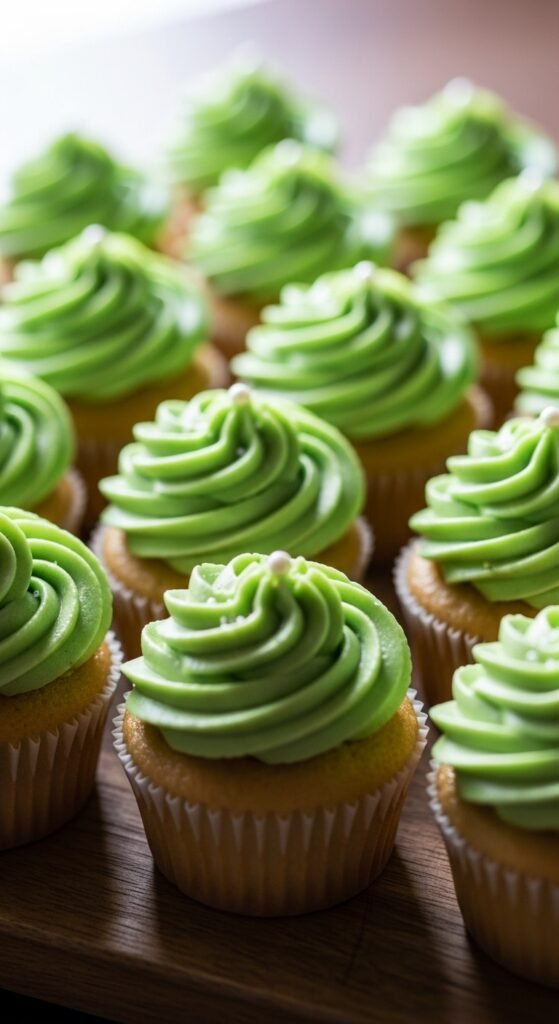 Simple Frosted Party Cupcakes