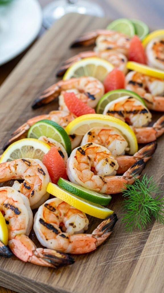 Simple Grilled Shrimp