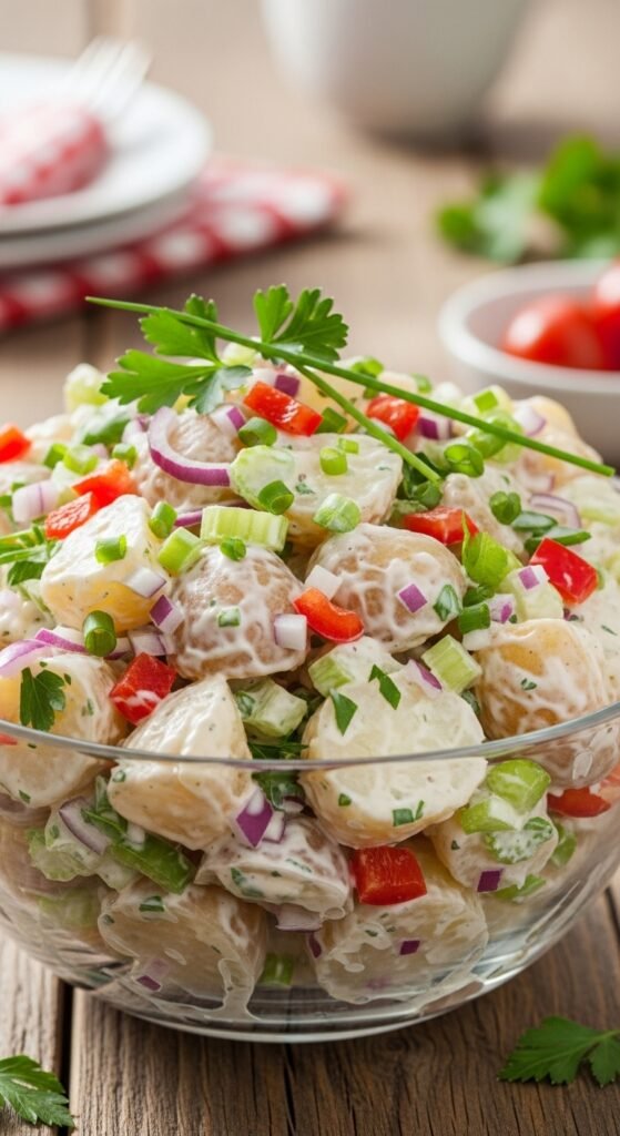 Simple Herb Potato Salad