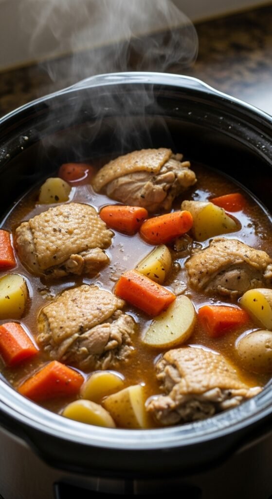 Slow Cooker Chicken Stew