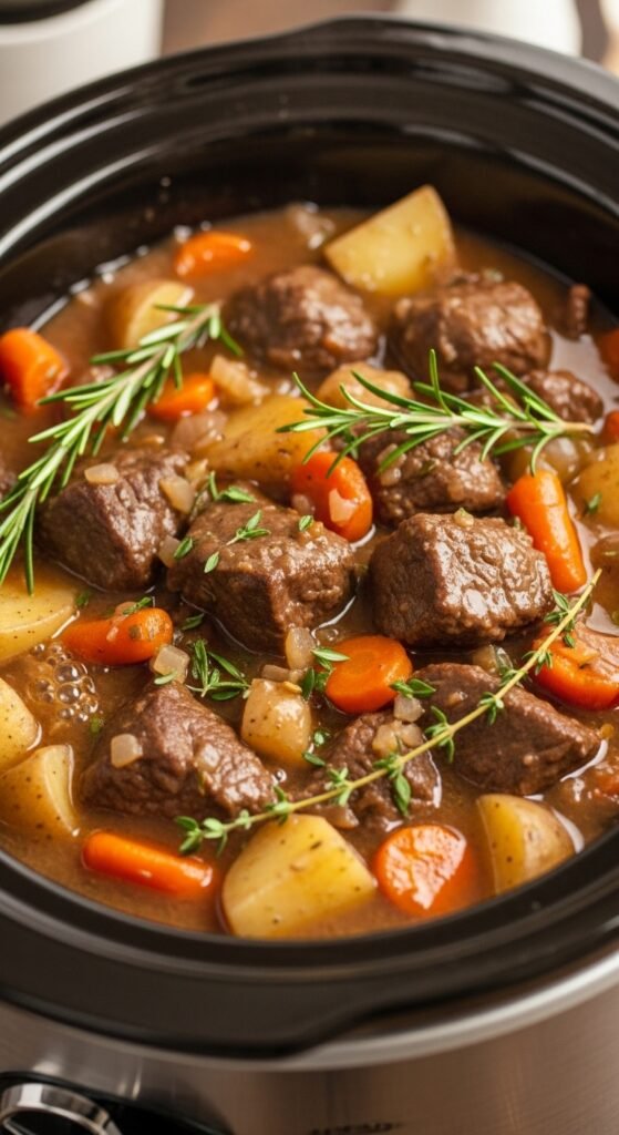 Slow Cooker Irish Beef Stew