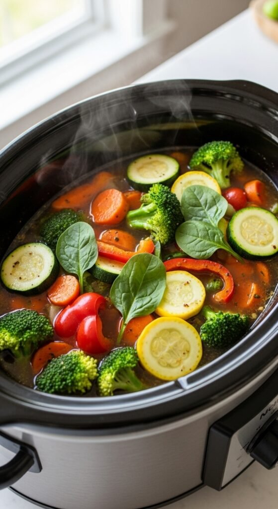 Slow Cooker Vegetable Stew