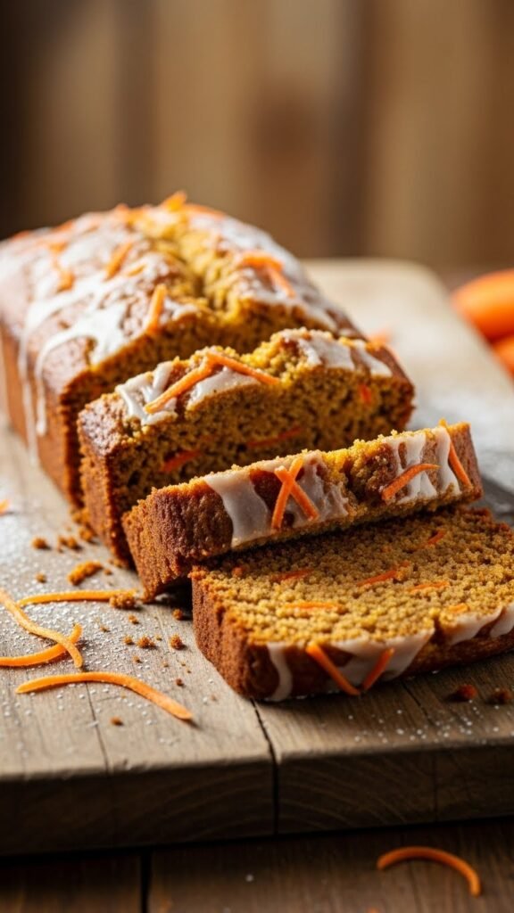 Soft Vegan Carrot Bread