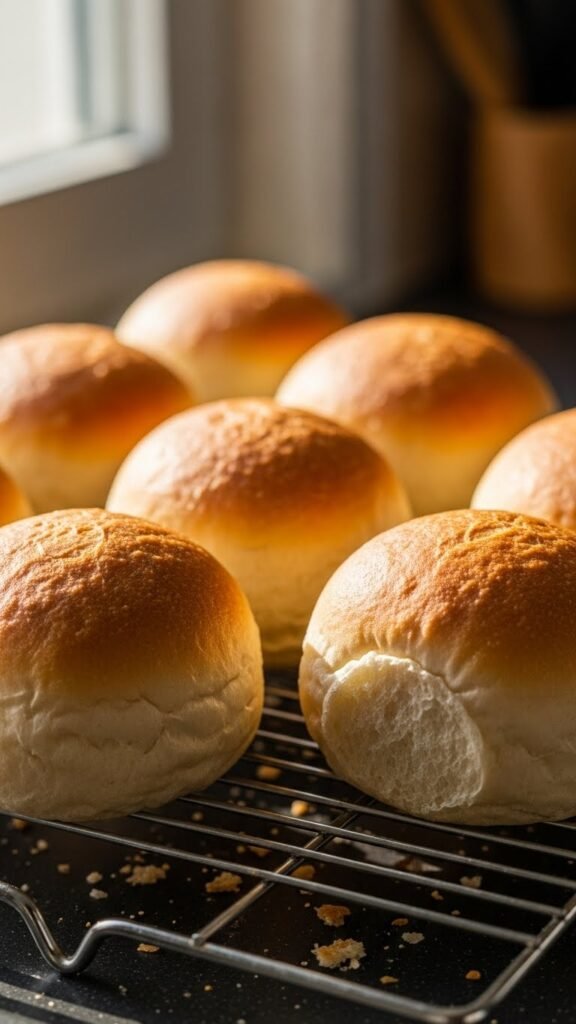 Soft Vegan Sandwich Rolls