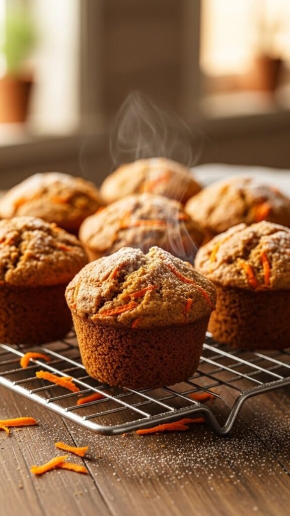 Spiced Carrot Muffins
