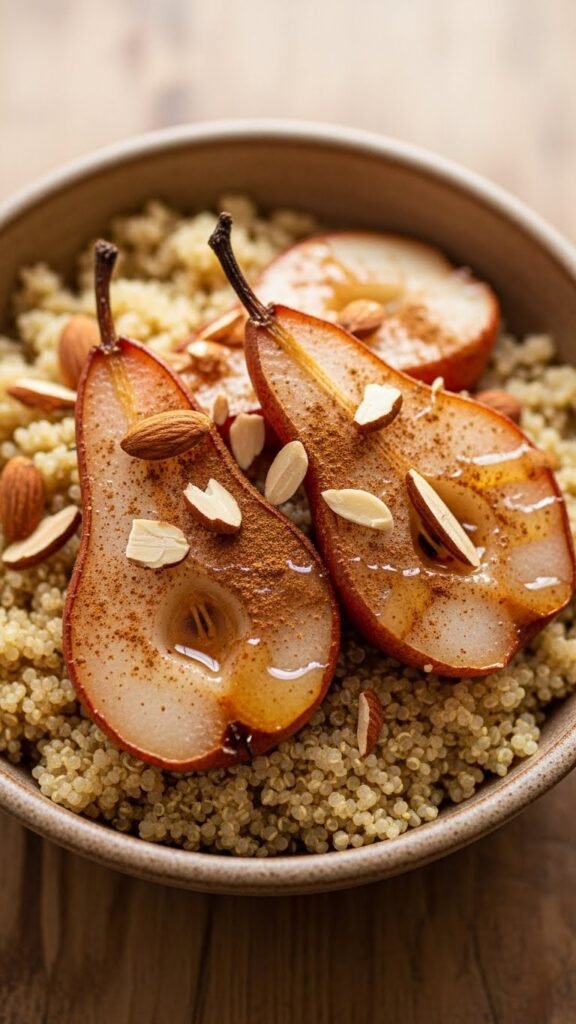 Spiced Quinoa Breakfast Bowl