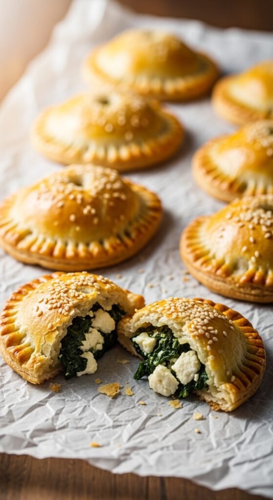 Spinach and Potato Hand Pies