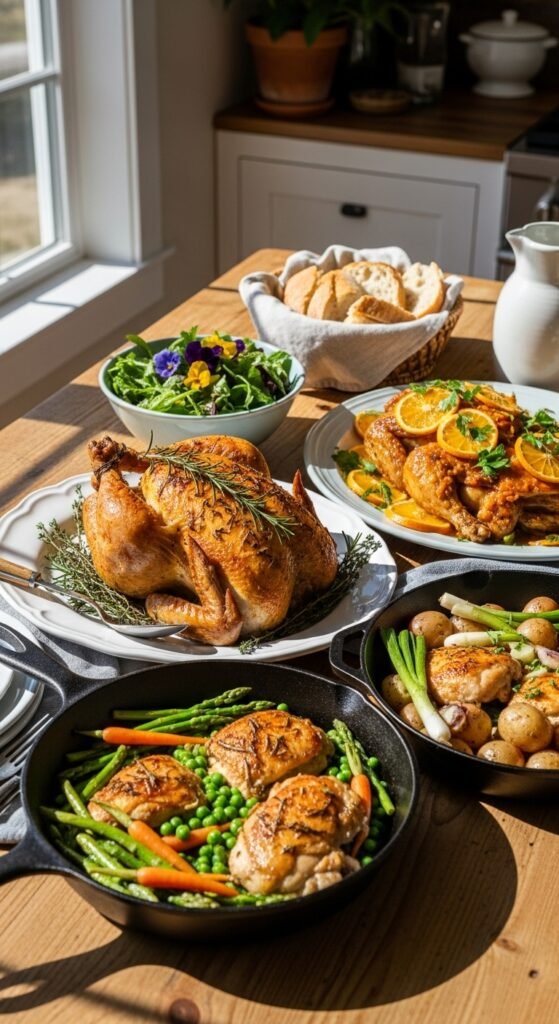 Spring Chicken Recipes