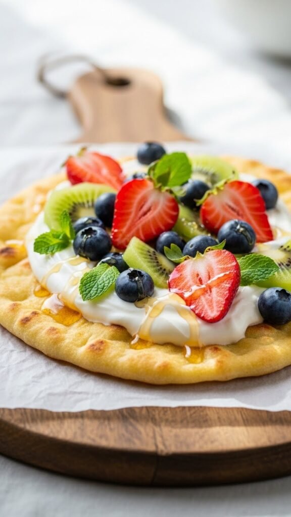 Spring Fruit Breakfast Flatbread