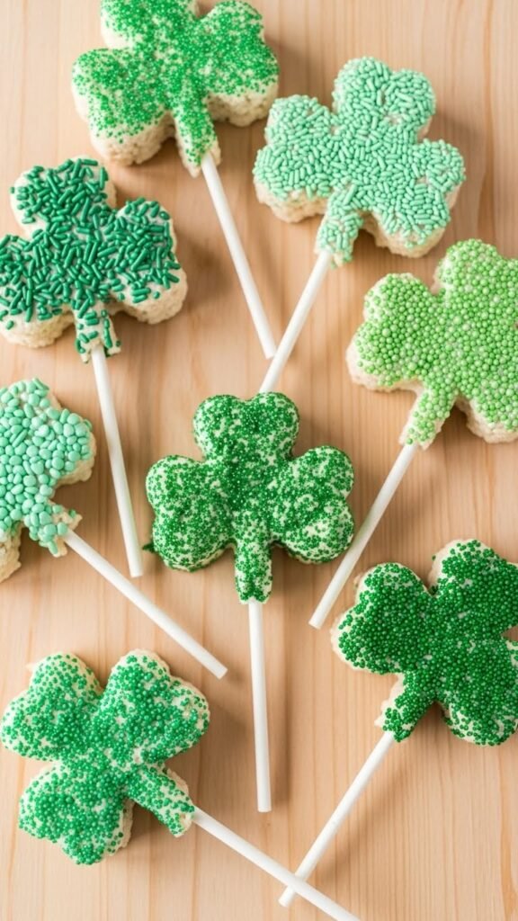 Sprinkle Clover Pops