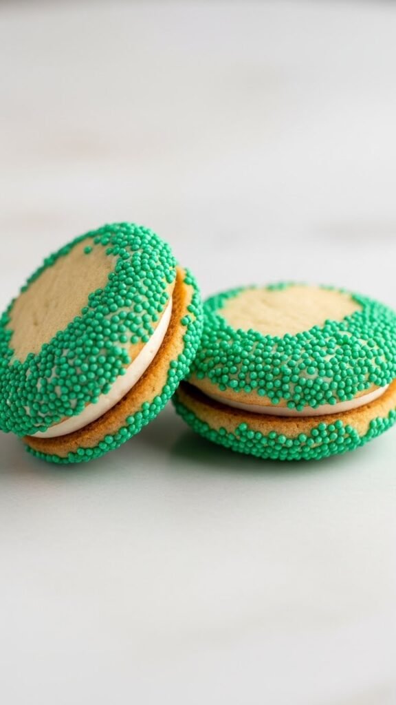 Sprinkle Sandwich Cookies