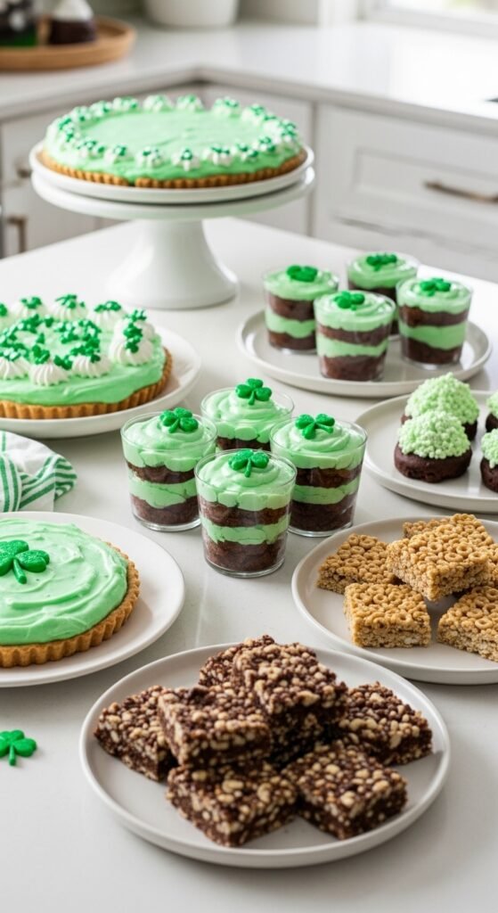 St Patrick’s Day No-Bake Desserts