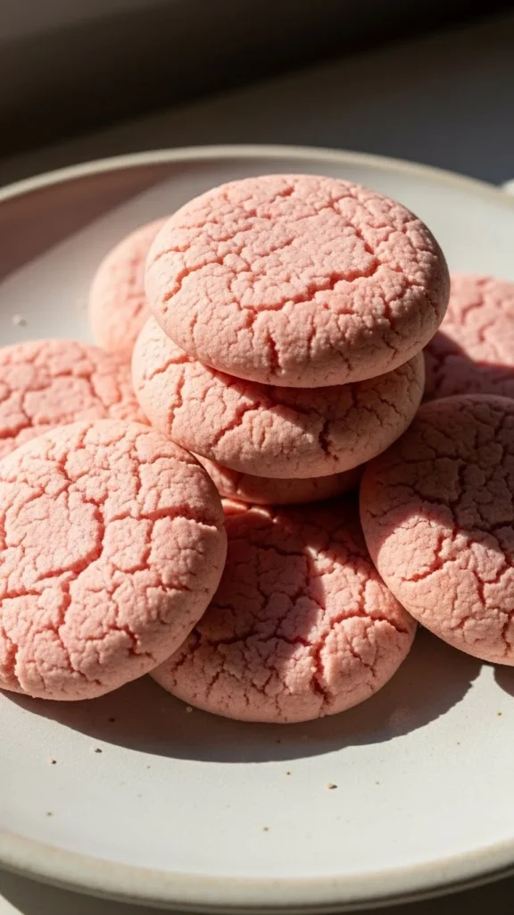 Strawberry Cream Cheese Cookies