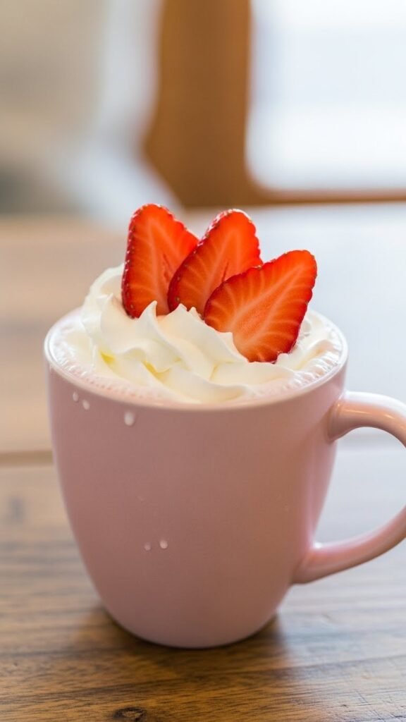 Strawberry Hot Milk