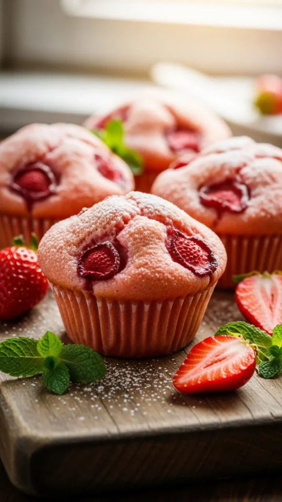 Strawberry Muffins