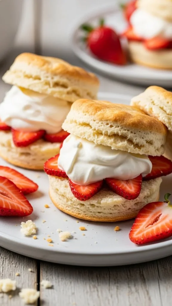 Strawberry Shortcake Biscuits