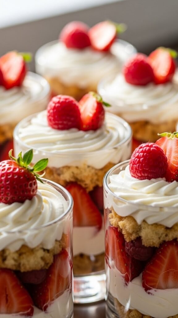Strawberry Shortcake Cups