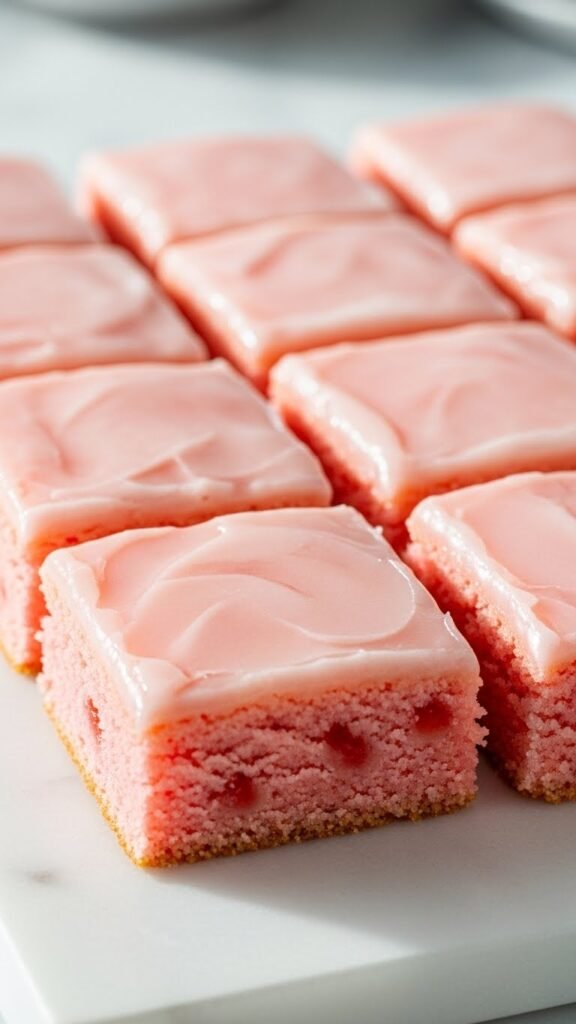 Strawberry Sugar Cookie Bars