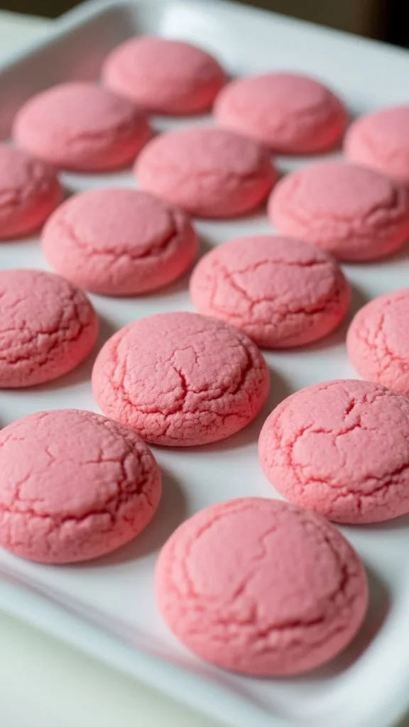 Strawberry Sugar Cookies