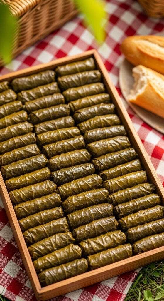 Stuffed Grape Leaves