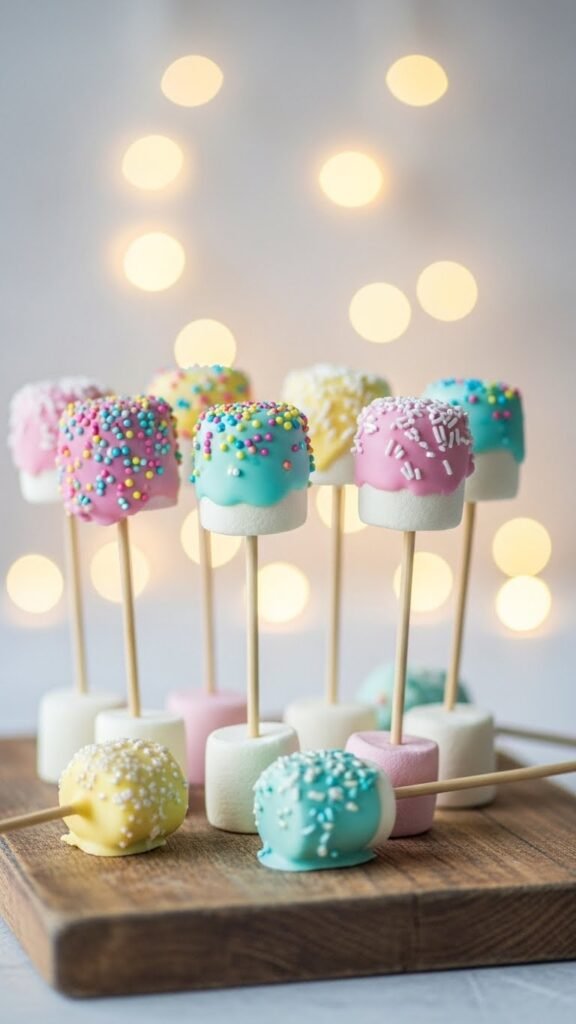 Valentine Marshmallow Pops