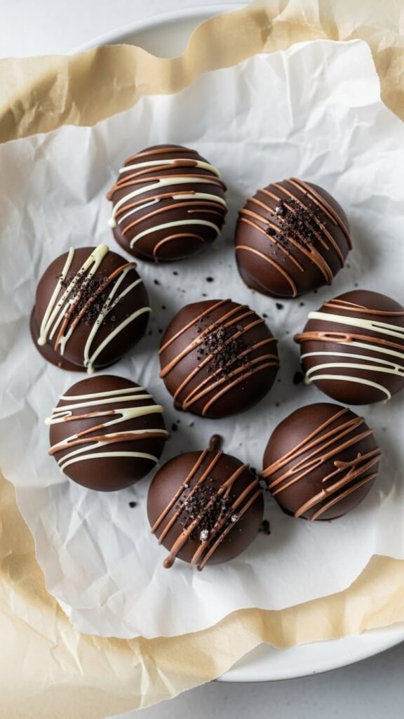 Valentine Oreo Truffles