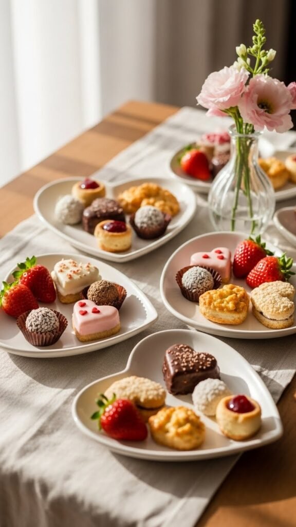 Valentines Day Heart-Shaped Foods