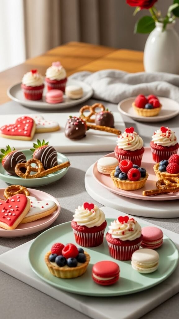 Valentines Day Mini Desserts