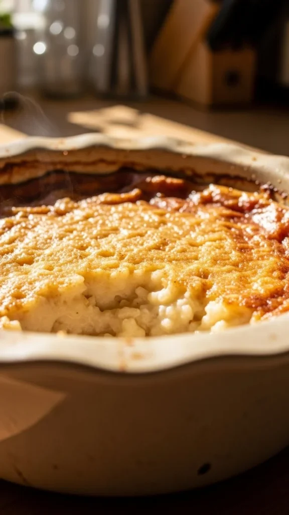 Vanilla Rice Pudding Bake