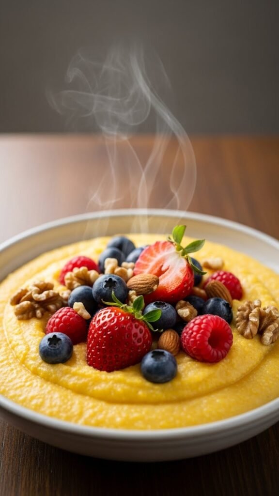 Vegan Breakfast Polenta