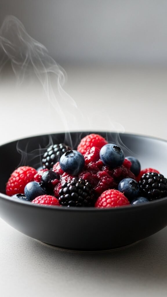 Warm Berry Breakfast Compote