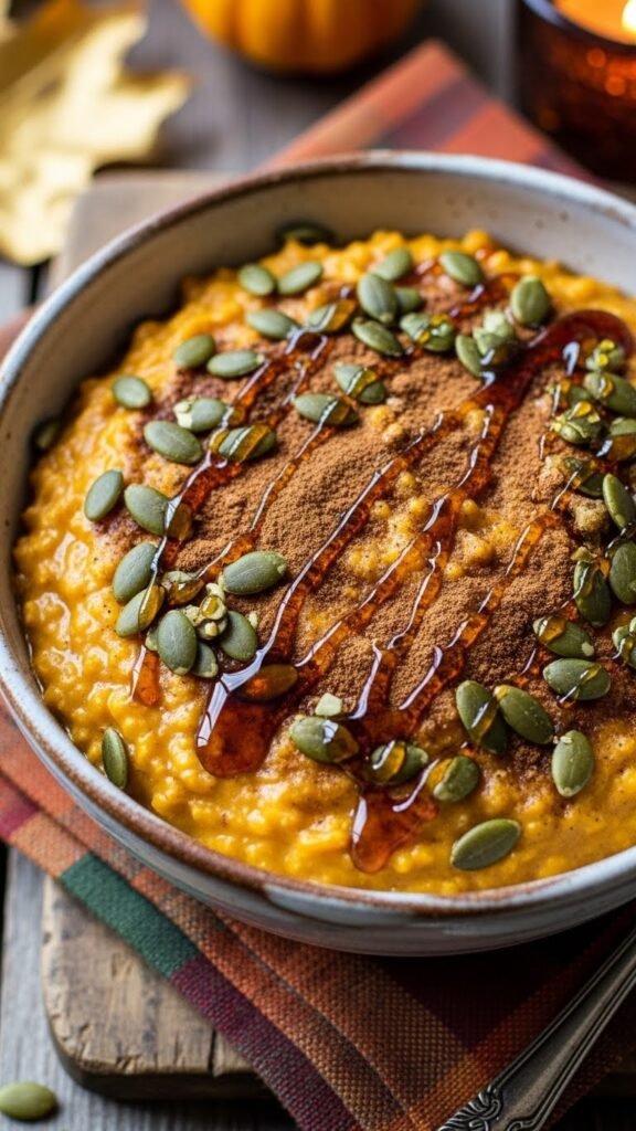 Warm Pumpkin Spice Bowl