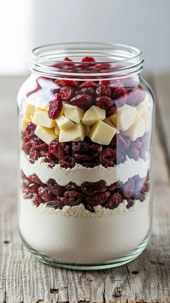 White Chocolate Cranberry Bar Mix