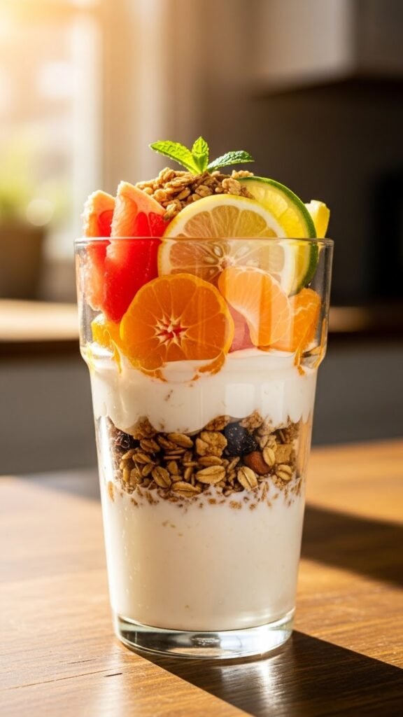 Winter Citrus Parfait