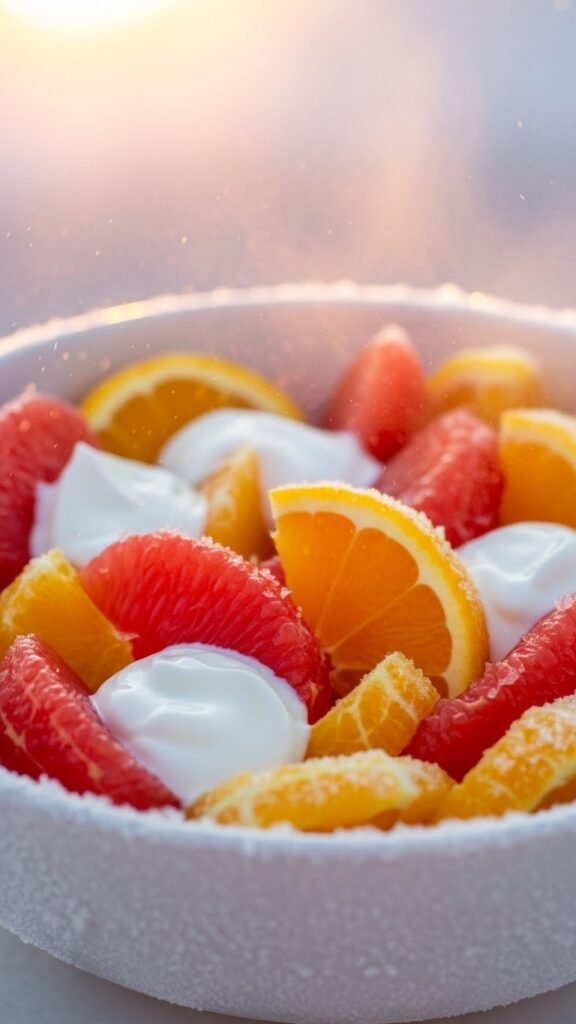 Winter Citrus Smoothie Bowl
