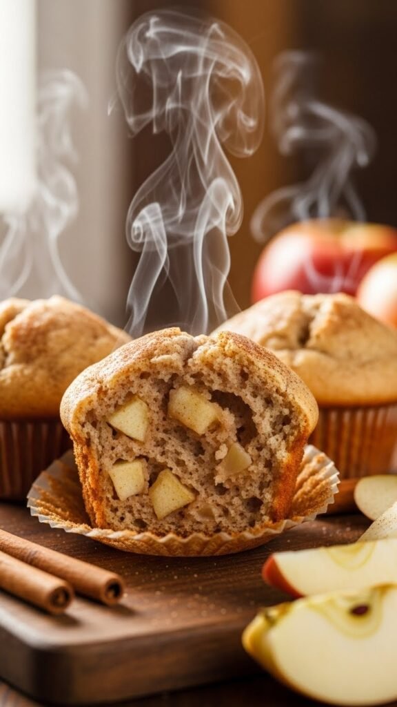 Winter Spice Apple Muffins