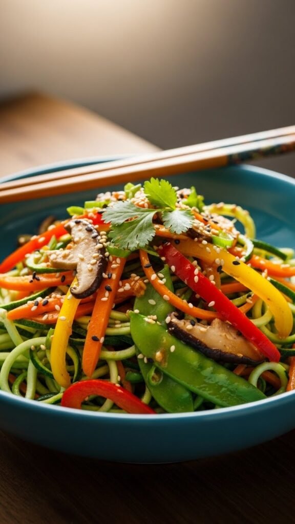 Zucchini Noodle Comfort Bowl