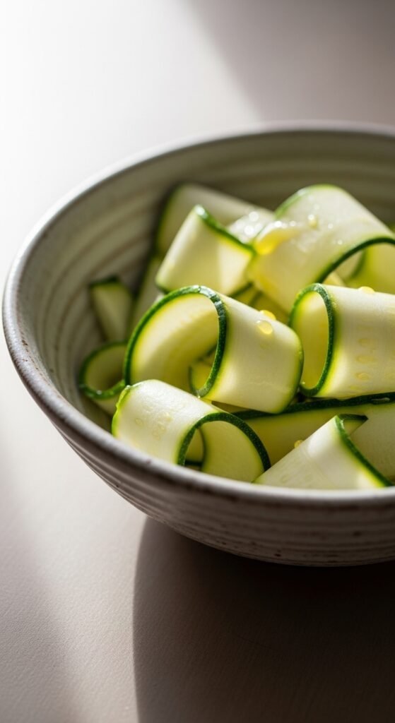 Zucchini Ribbon Salad
