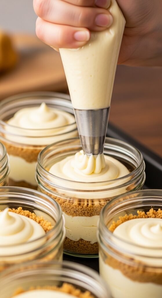 Assemble the Cheesecake Cups